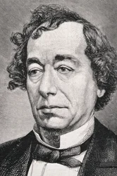 Portrait of Benjamin Disraeli, 1st Earl of Beaconsfield